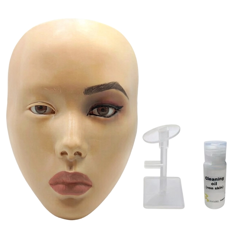 Beauty Makeup Class - Manekin Silikon Model Latihan Rias Wajah