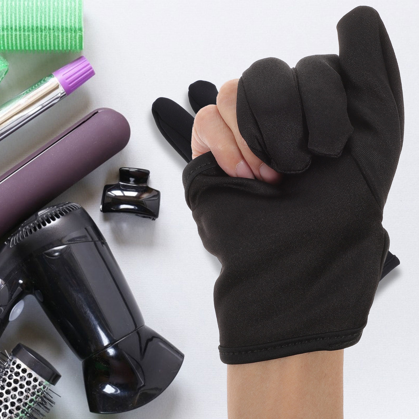 Hair Straightener - Sarung Tangan Penata Rambut 3 Jari