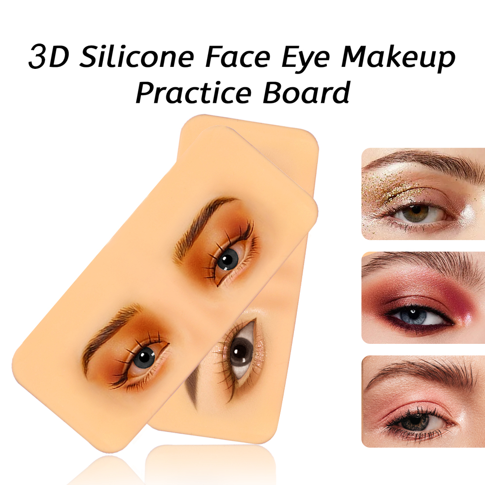Beauty Makeup Academy - Bantalan kulit latihan tato alis silikon
