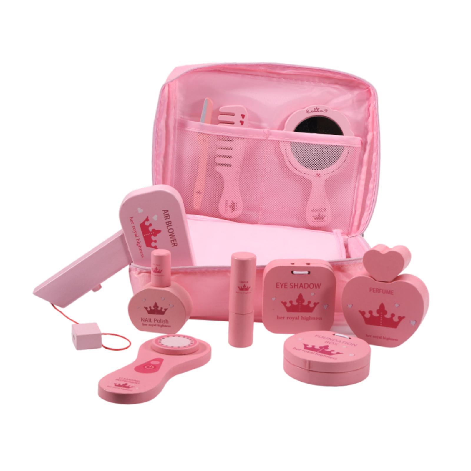 Beauty Makeup Kids - 10x Set Mainan Salon Kecantikan Kayu