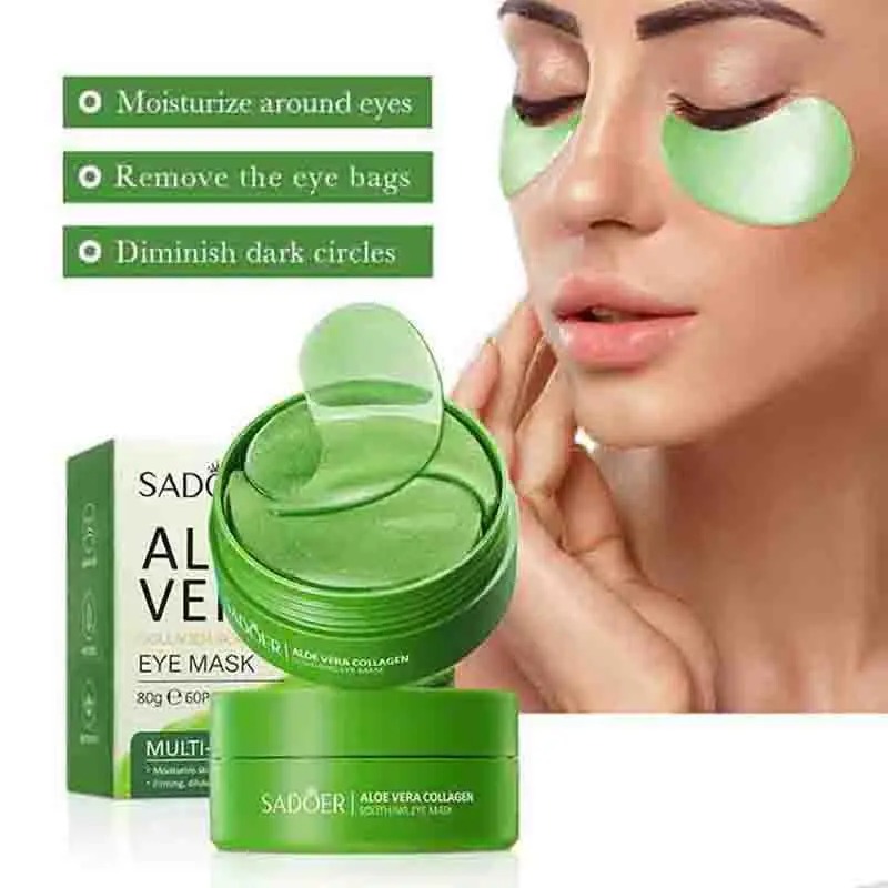 Collagen Eye Patch - Masker mata kolagen Aloe Vera, 60
