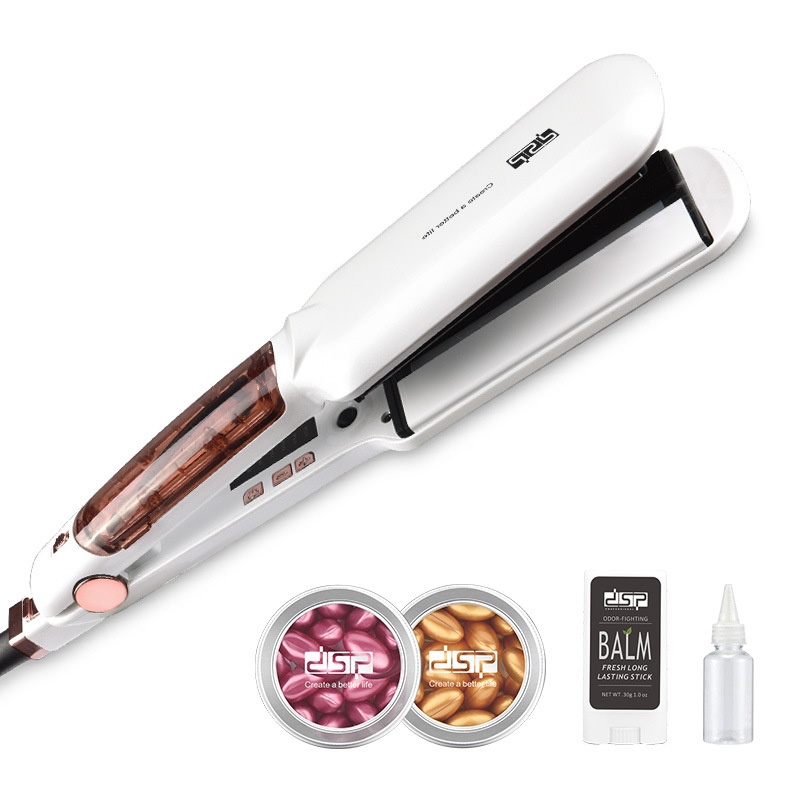 Hair Straightener - Steam Plywood Home Straight Hair Curling