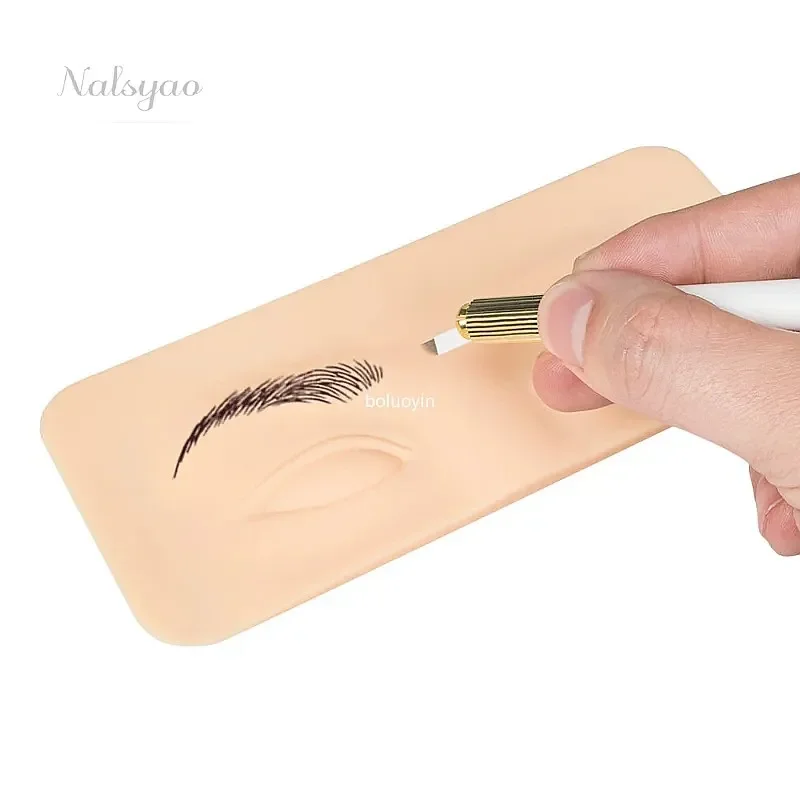 Alas Latihan Tato Alis Silikon - Beauty Makeup Academy ulasan dan harga