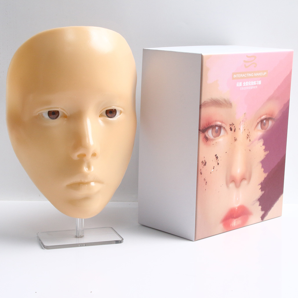 1set/kotak alas latihan siliko - Beauty Makeup Academy ulasan dan harga