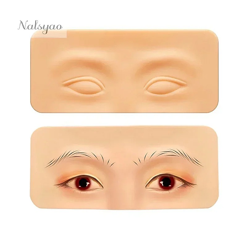 Alas Latihan Tato Alis Silikon - Beauty Makeup Academy ulasan dan harga
