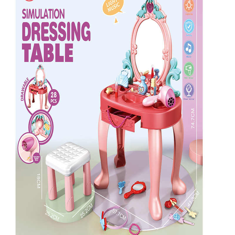 Mainan Meja Rias Pura-Pura Bar - Beauty Makeup Kids ulasan dan harga