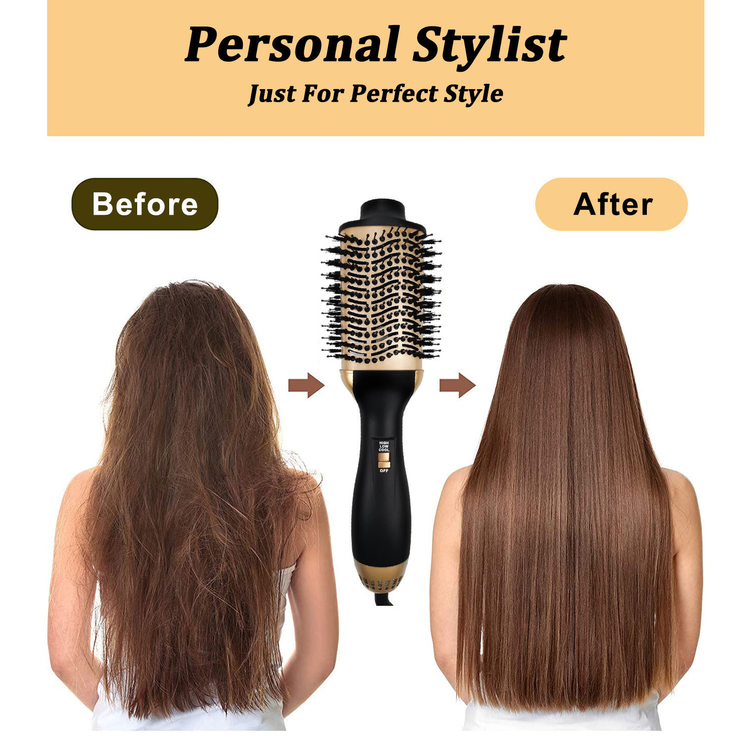 Sikat Pengering Rambut Udara P - Hair Straightener ulasan dan harga