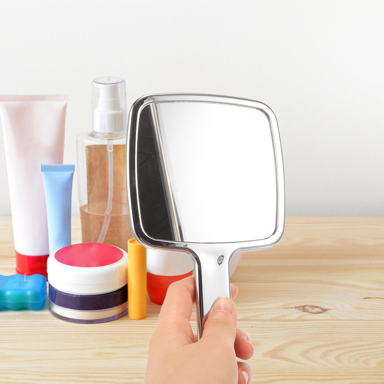 Cermin Rias Elektroplating, Ri - Beauty Makeup Looks ulasan dan harga