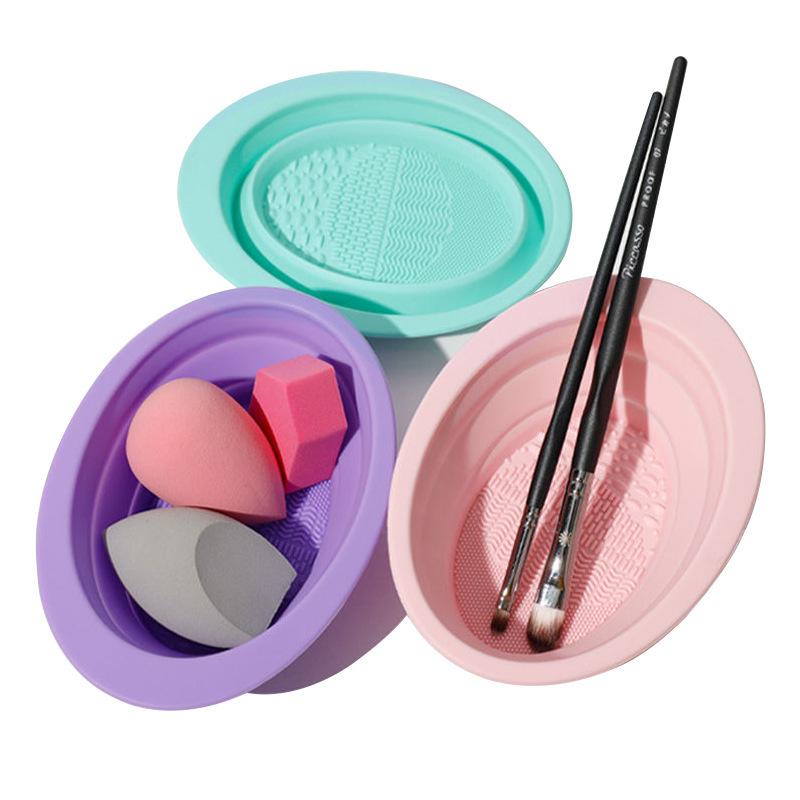 Pembersih Kuas Rias Silikon Le - Beauty Makeup Salon ulasan dan harga