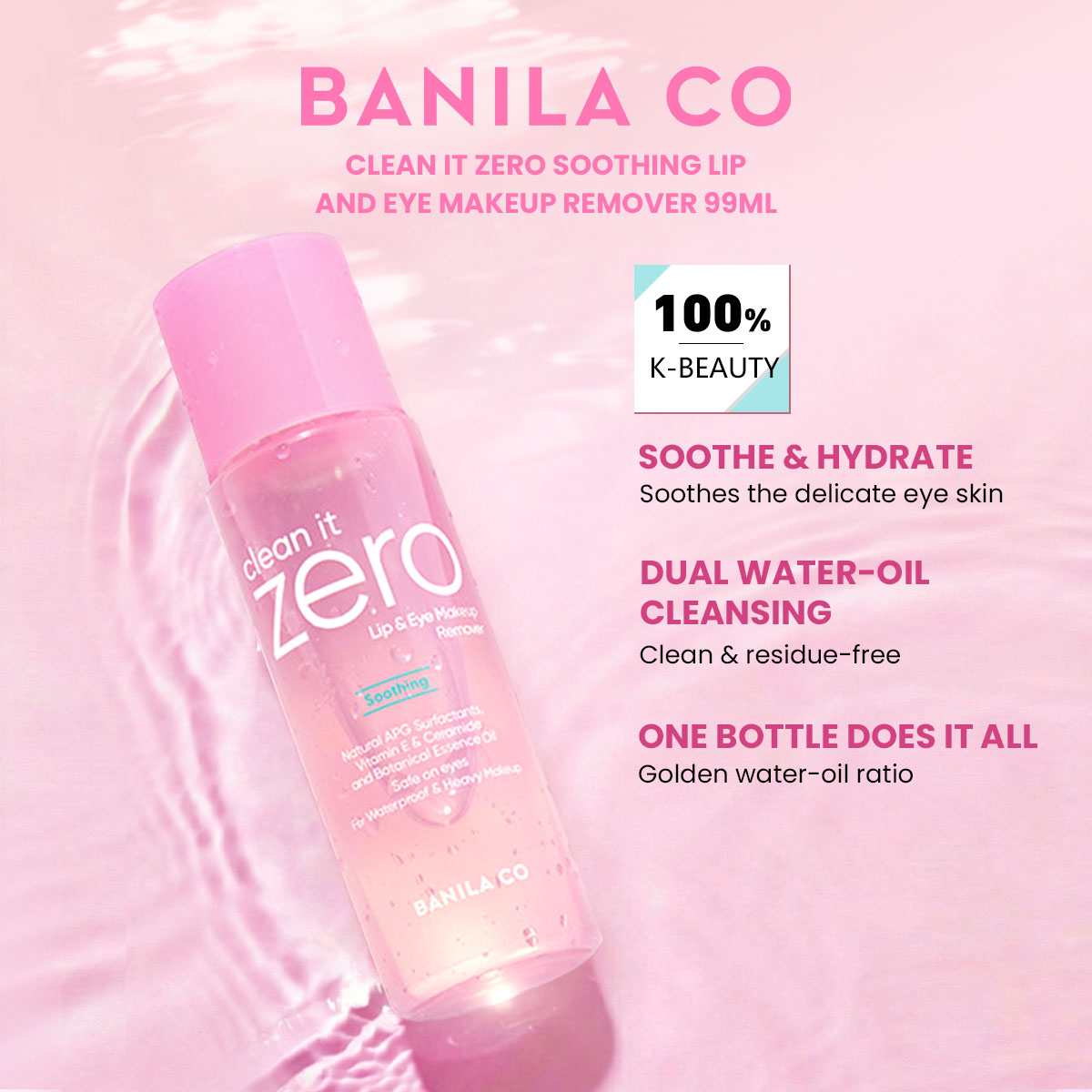 BANILA CO Clean it Zero Soothi - Beauty With Makeup ulasan dan harga