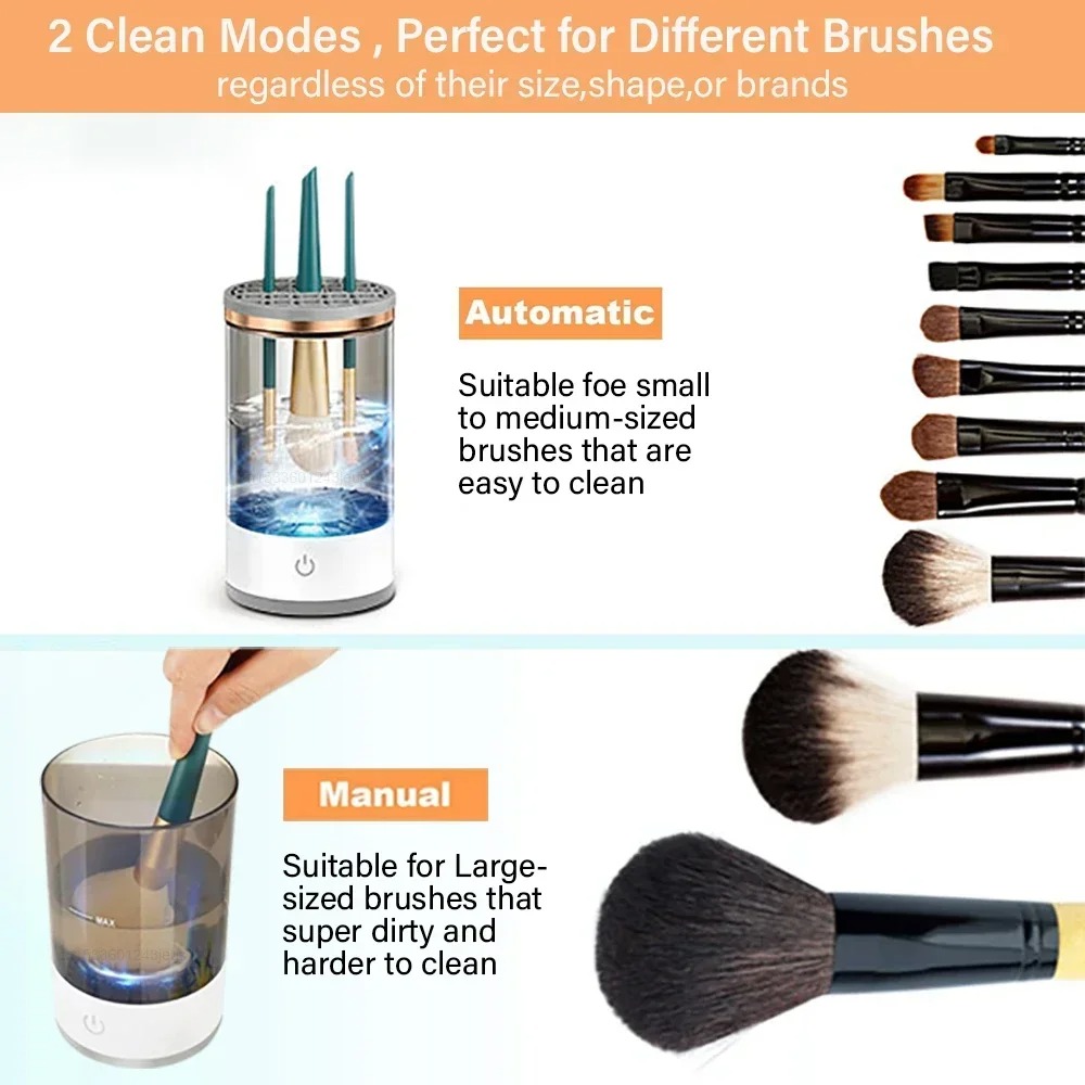 Mesin Pembersih Kuas Makeup El - Beauty Makeup Salon ulasan dan harga