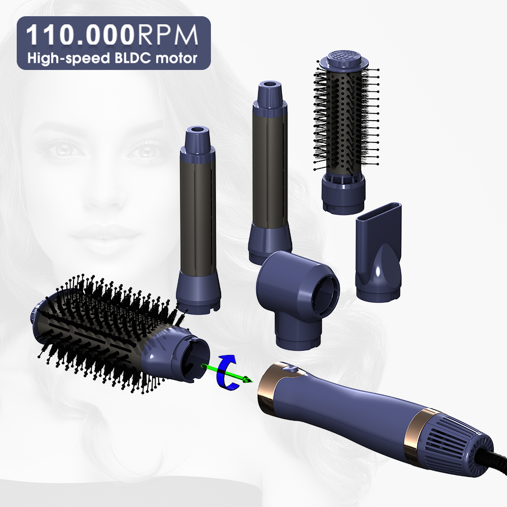 7 in 1 Pengering Rambut Elektr - Hair Straightener ulasan dan harga