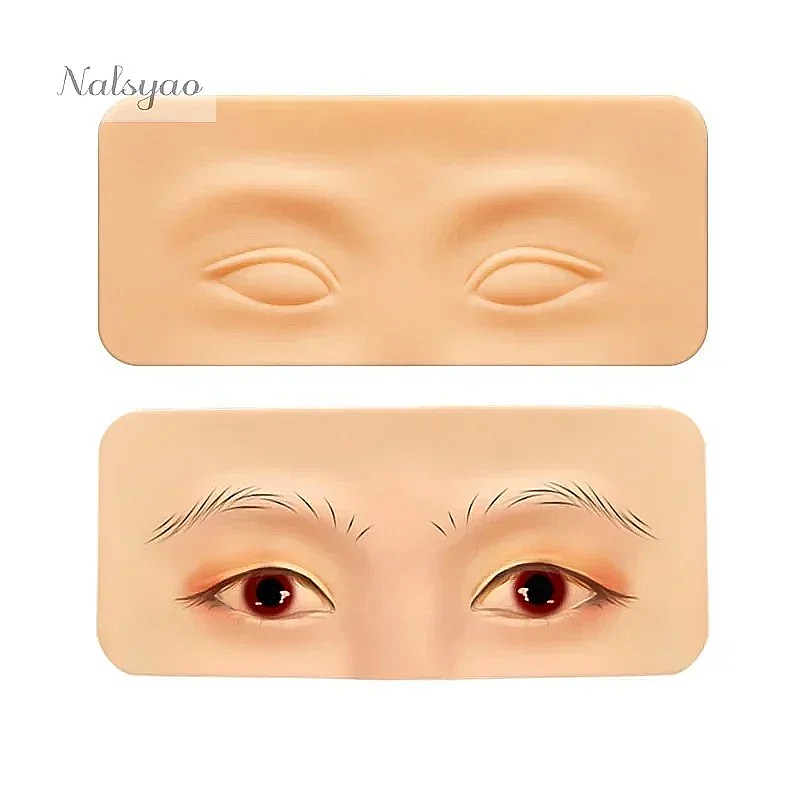 Alas Latihan Tato Alis Silikon - Beauty Makeup Academy ulasan dan harga