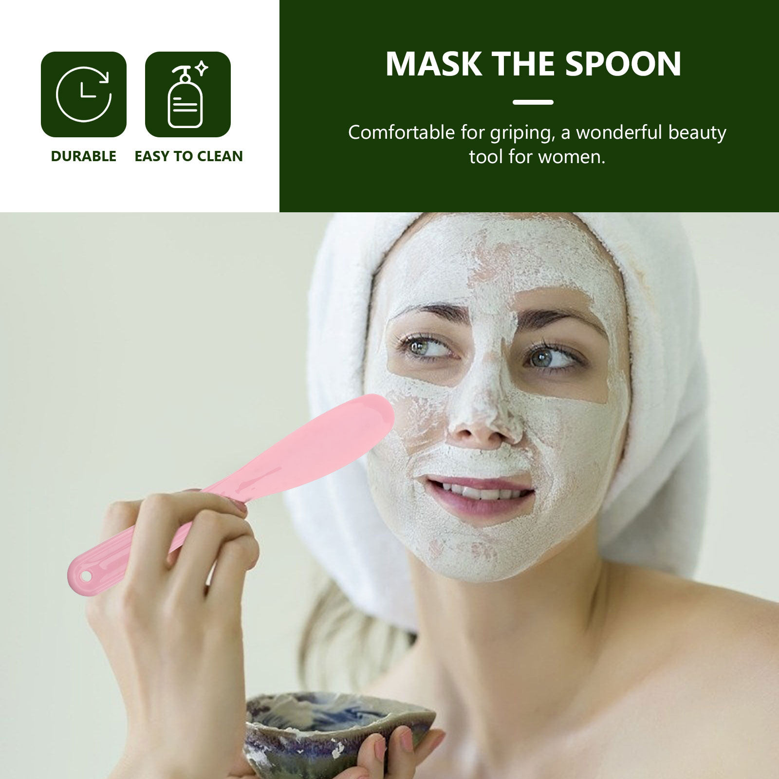 1Set Spatula Makeup Plastik un - Beauty Makeup Tool ulasan dan harga