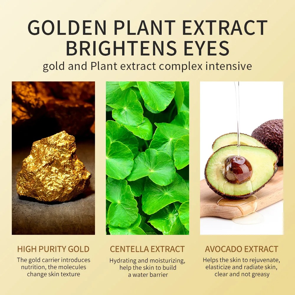 Masker mata kolagen emas alpuk - Collagen Eye Patch ulasan dan harga