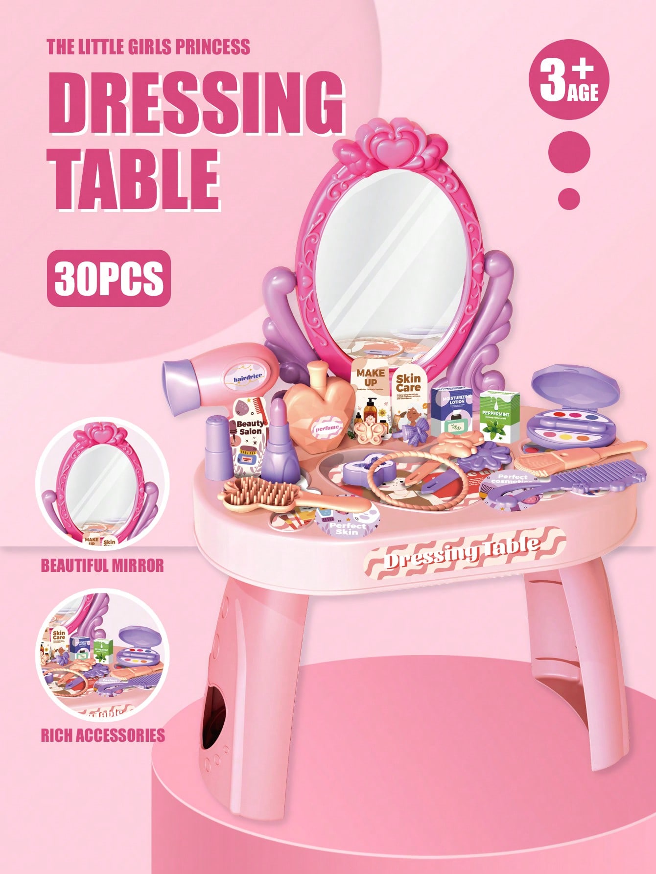 Set Mainan Meja Rias Putri Ana - Beauty Makeup Kids ulasan dan harga