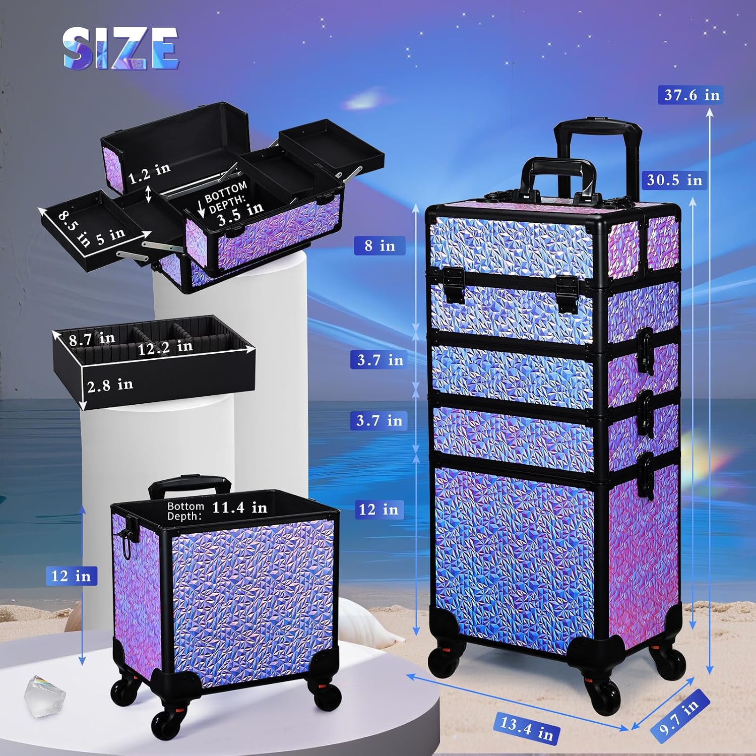 Koper Rias Beroda, Troli Penyi - Beauty Makeup Salon ulasan dan harga