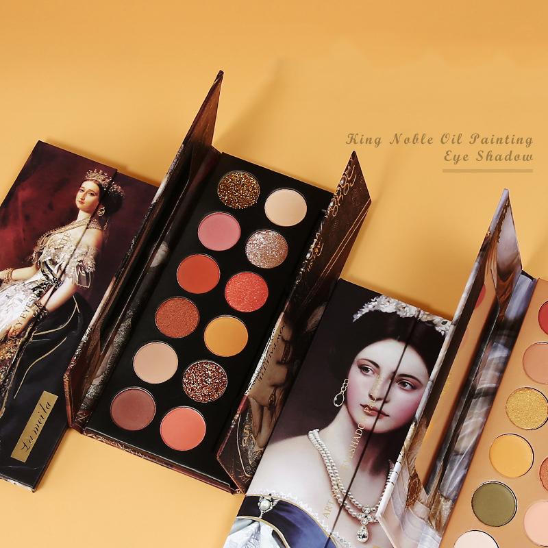 Palet Eyeshadow Nude Shimmer 1 - Beauty Makeup Eyeshadow Palette ulasan dan harga