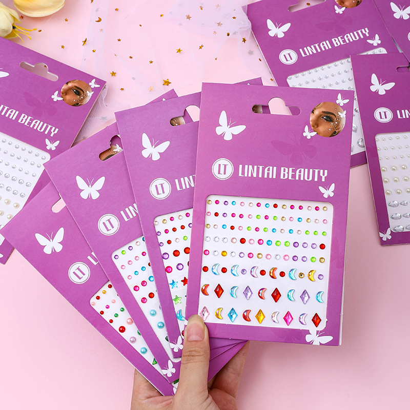 Stiker Permata Wajah Laris Man - Beauty With Makeup ulasan dan harga