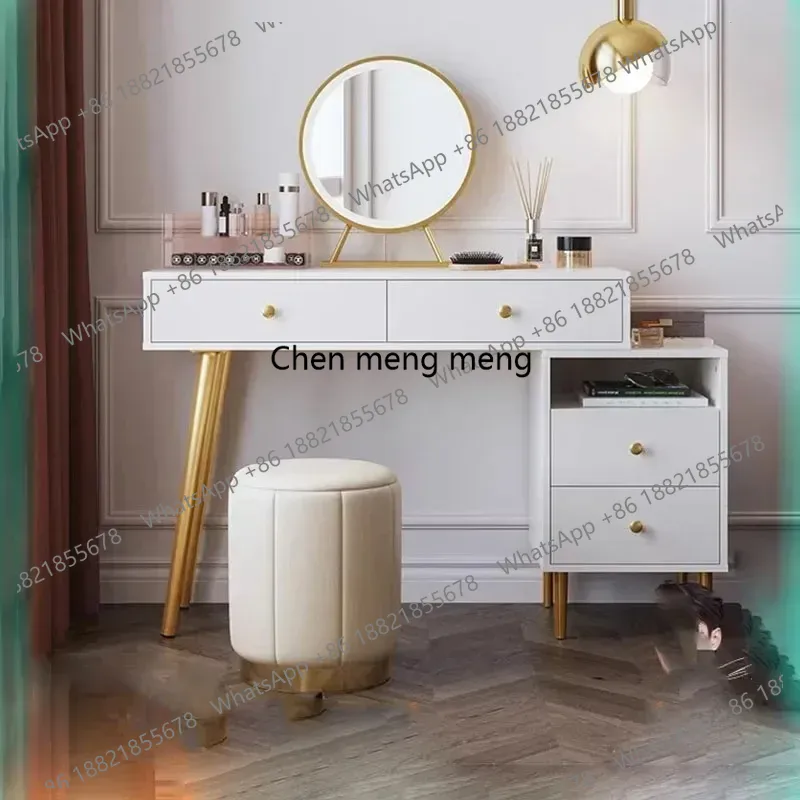 Meja Rias Cermin Penyimpanan P - Beauty Without Makeup ulasan dan harga