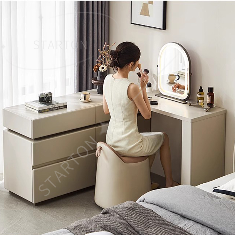 Meja Rias Cermin dengan Laci,  - Beauty Without Makeup ulasan dan harga